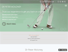 Tablet Screenshot of moloney.com.au